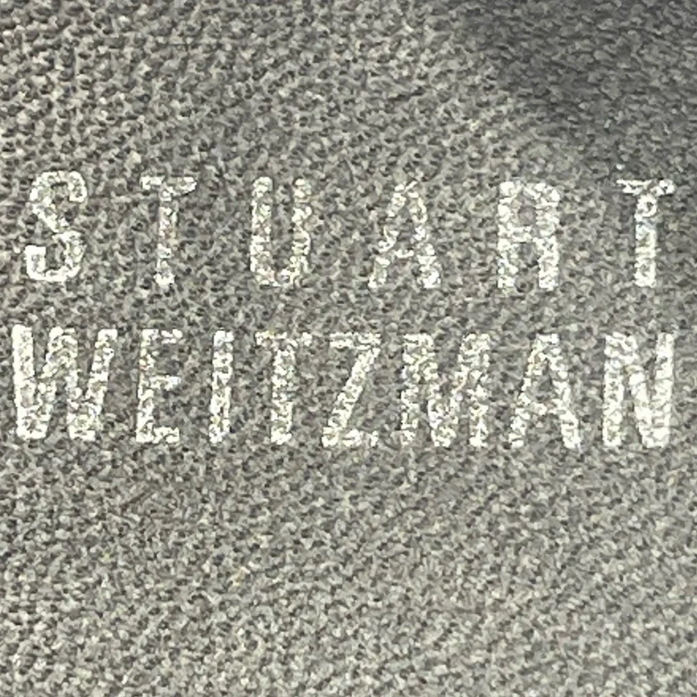 STUART WEITZMAN BLACK GOFORTH SUEDE WEDGE SLIP-ON SIZE 7